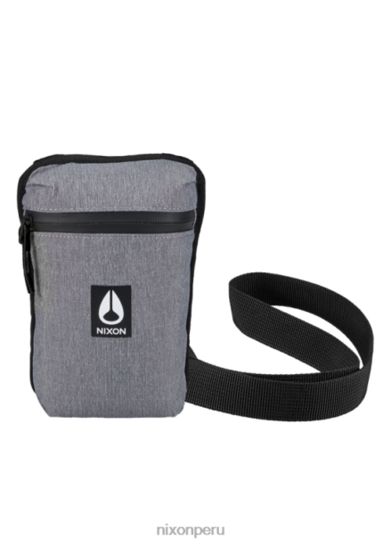 accesorios educacion fisica Nixon bolsa de viaje de un día gris jaspeado 86XRT303