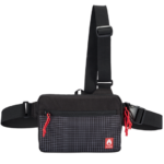 accesorios educacion fisica Nixon bolso bandido negro/rojo 86XRT322