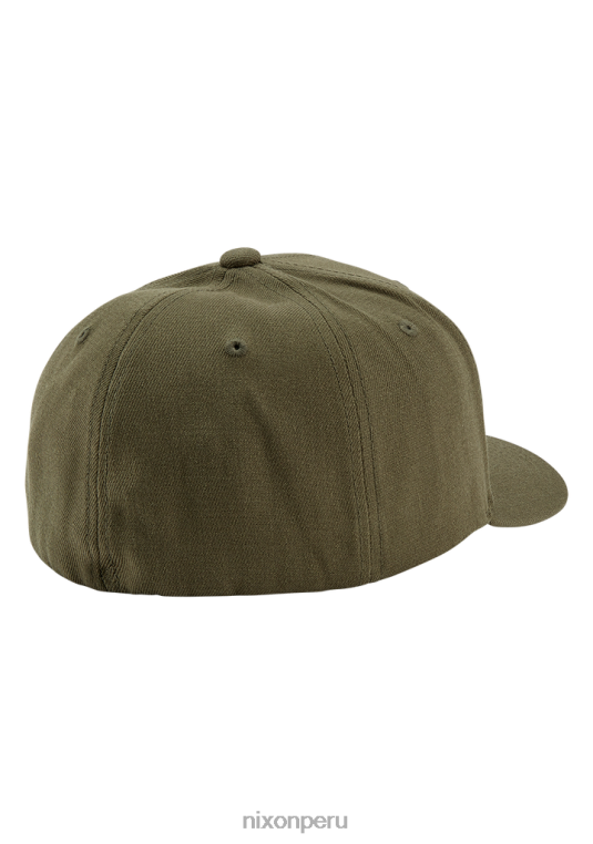 accesorios educacion fisica Nixon cambiar gorra flexfit oliva/gris pardo 86XRT413 - Image 2