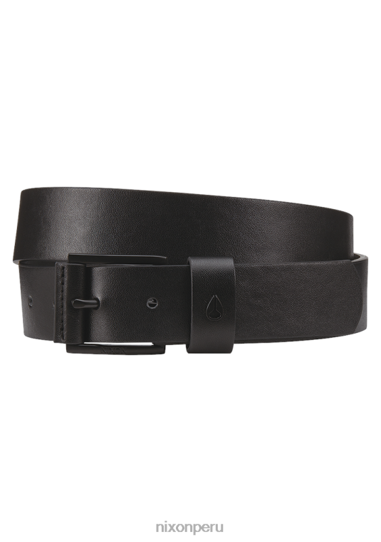 accesorios educacion fisica Nixon cinturón vegano americano todo negro 86XRT551 - Image 1