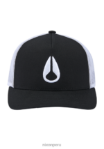 accesorios educacion fisica Nixon gorra de camionero con icono blanco negro 86XRT446 - Image 3