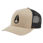 accesorios educacion fisica Nixon gorra de camionero con icono caqui/negro 86XRT444