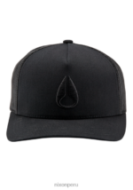 accesorios educacion fisica Nixon gorra de camionero con icono negro 86XRT443 - Image 3