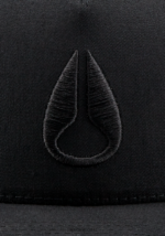 accesorios educacion fisica Nixon gorra de camionero con icono negro 86XRT443 - Image 5
