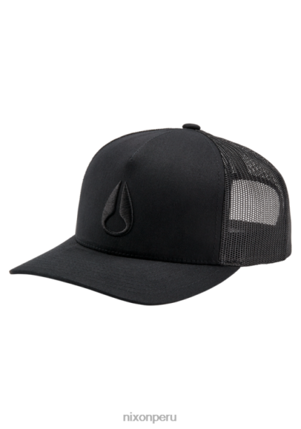 accesorios educacion fisica Nixon gorra de camionero con icono negro 86XRT443