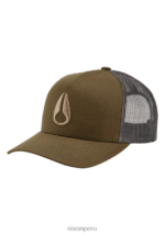 accesorios educacion fisica Nixon gorra de camionero con icono oliva oscuro 86XRT445