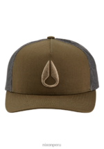 accesorios educacion fisica Nixon gorra de camionero con icono oliva oscuro 86XRT445 - Image 5