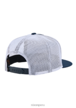 accesorios educacion fisica Nixon gorra de camionero del equipo azul medianoche/amarillo oscuro 86XRT437 - Image 2