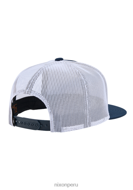 accesorios educacion fisica Nixon gorra de camionero del equipo azul medianoche/amarillo oscuro 86XRT437 - Image 2