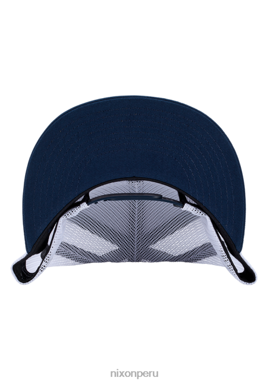 accesorios educacion fisica Nixon gorra de camionero del equipo azul medianoche/amarillo oscuro 86XRT437 - Image 3