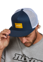 accesorios educacion fisica Nixon gorra de camionero del equipo azul medianoche/amarillo oscuro 86XRT437 - Image 6