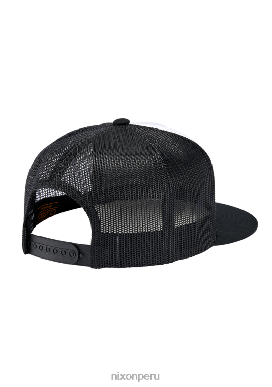 accesorios educacion fisica Nixon gorra de camionero del equipo blanco negro 86XRT441 - Image 2