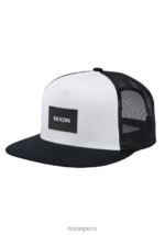 accesorios educacion fisica Nixon gorra de camionero del equipo blanco negro 86XRT441