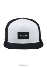 accesorios educacion fisica Nixon gorra de camionero del equipo blanco negro 86XRT441 - Image 3