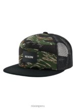 accesorios educacion fisica Nixon gorra de camionero del equipo camuflaje tigre 86XRT438