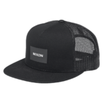 accesorios educacion fisica Nixon gorra de camionero del equipo negro 86XRT435