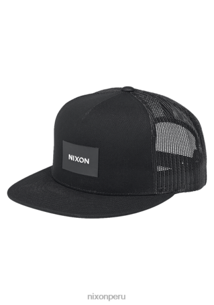 accesorios educacion fisica Nixon gorra de camionero del equipo negro 86XRT435