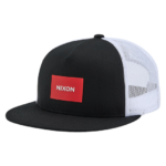 accesorios educacion fisica Nixon gorra de camionero del equipo negro/rojo/blanco 86XRT436