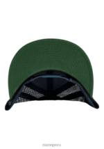 accesorios educacion fisica Nixon gorra de camionero del equipo verde/negro 86XRT439 - Image 4