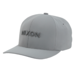 accesorios educacion fisica Nixon gorra flexfit delta plata 86XRT428