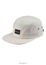 accesorios educacion fisica Nixon gorra mikey de 5 paneles blanquecino 86XRT340