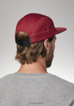 accesorios educacion fisica Nixon gorra mikey de 5 paneles borgoña 86XRT339 - Image 6