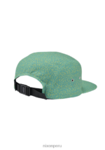accesorios educacion fisica Nixon gorra mikey de 5 paneles garabato/verde 86XRT341 - Image 2