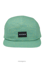 accesorios educacion fisica Nixon gorra mikey de 5 paneles garabato/verde 86XRT341 - Image 3