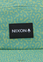 accesorios educacion fisica Nixon gorra mikey de 5 paneles garabato/verde 86XRT341 - Image 4