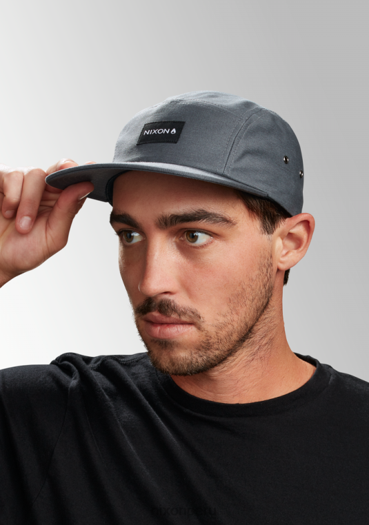 accesorios educacion fisica Nixon gorra mikey de 5 paneles gris 86XRT342 - Image 5