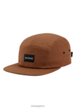 accesorios educacion fisica Nixon gorra mikey de 5 paneles marrón 86XRT337