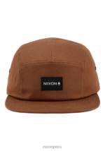 accesorios educacion fisica Nixon gorra mikey de 5 paneles marrón 86XRT337 - Image 3