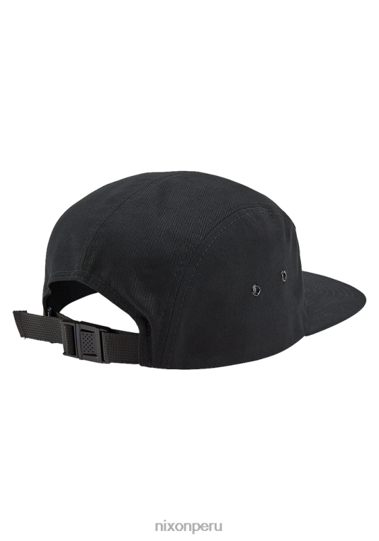 accesorios educacion fisica Nixon gorra mikey de 5 paneles negro 86XRT335 - Image 2