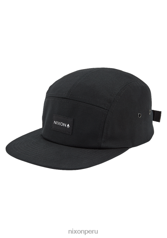 accesorios educacion fisica Nixon gorra mikey de 5 paneles negro 86XRT335 - Image 1