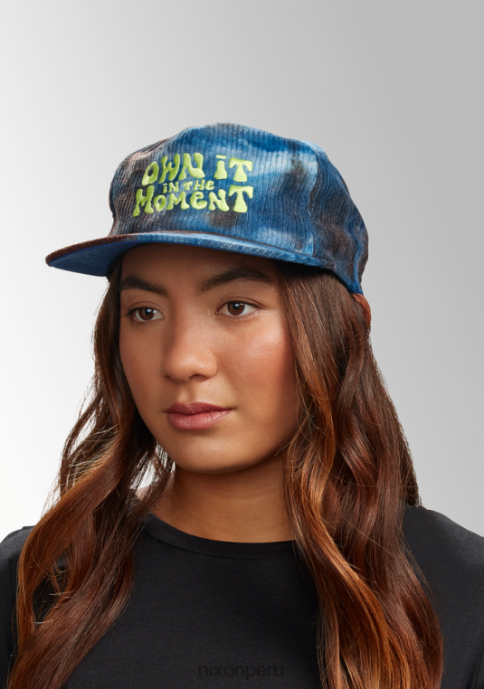 accesorios educacion fisica Nixon gorra snapback hannah eddy oiitm azul 86XRT454 - Image 7