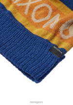 accesorios educacion fisica Nixon gorro de camionero azul/naranja 86XRT374 - Image 2