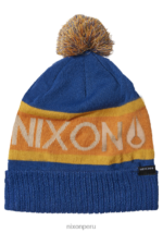 accesorios educacion fisica Nixon gorro de camionero azul/naranja 86XRT374
