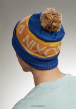 accesorios educacion fisica Nixon gorro de camionero azul/naranja 86XRT374 - Image 4