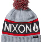 accesorios educacion fisica Nixon gorro de camionero gris jaspeado/rojo 86XRT373