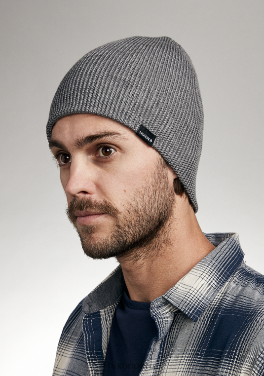 accesorios educacion fisica Nixon gorro de lana kingman gris jaspeado 86XRT368 - Image 3