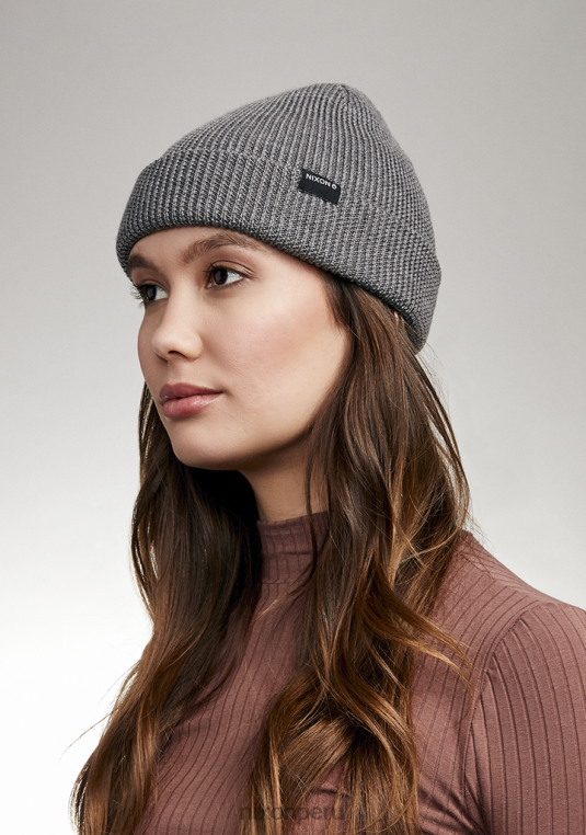 accesorios educacion fisica Nixon gorro de lana kingman gris jaspeado 86XRT368 - Image 5