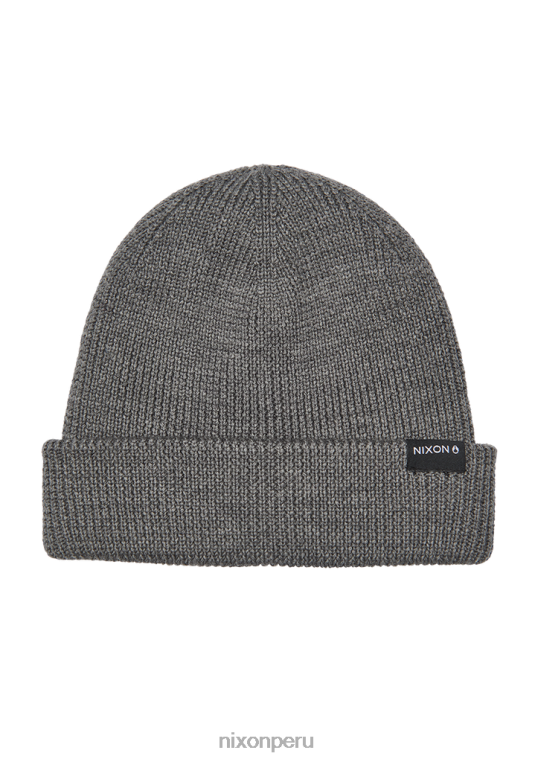 accesorios educacion fisica Nixon gorro de lana kingman gris jaspeado 86XRT368 - Image 1