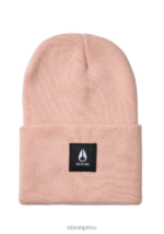 accesorios educacion fisica Nixon gorro humeante Rosa palido 86XRT361