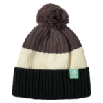 accesorios educacion fisica Nixon gorro schrader con pompón gris negro 86XRT381