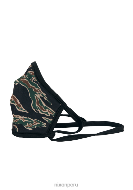 accesorios educacion fisica Nixon mascarilla facial del otro lado camuflaje tigre 86XRT567 - Image 2