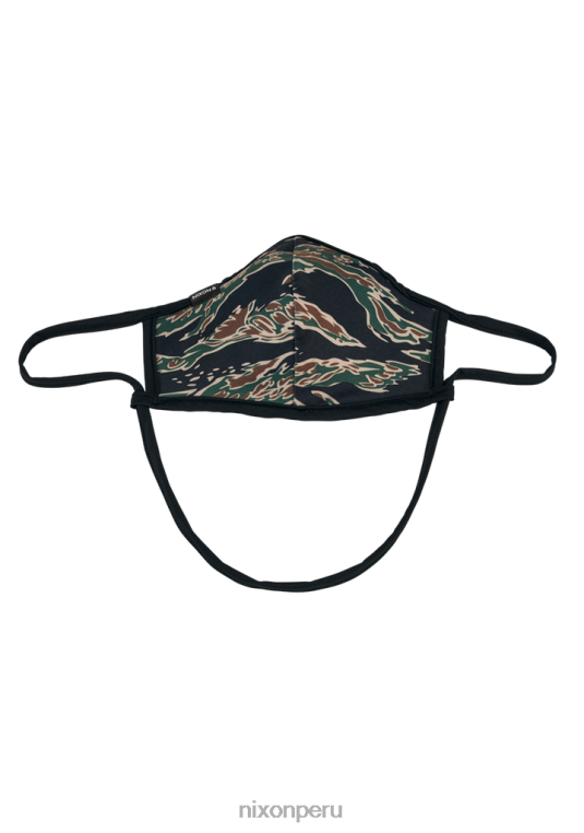 accesorios educacion fisica Nixon mascarilla facial del otro lado camuflaje tigre 86XRT567 - Image 1