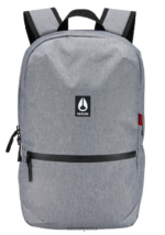 accesorios educacion fisica Nixon mochila de viaje de un día gris jaspeado 86XRT297