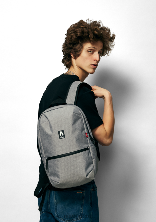 accesorios educacion fisica Nixon mochila de viaje de un día gris jaspeado 86XRT297 - Image 9