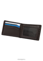accesorios educacion fisica Nixon pasar cartera de cuero marrón 86XRT521 - Image 2