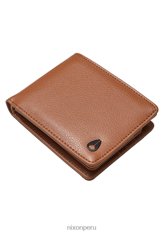 accesorios educacion fisica Nixon pase cartera de cuero vegano sillín 86XRT529 - Image 1